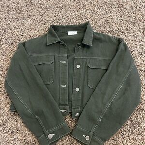 Sage Olive Green Fabric Detail